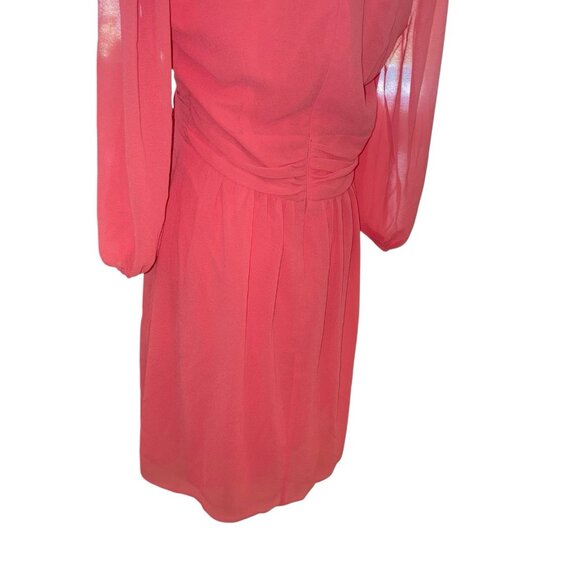 NEW Vince Camuto Women's 6 Gathered Chiffon Fairy Balloon Couture Flowy Dress - Picture 8 of 10